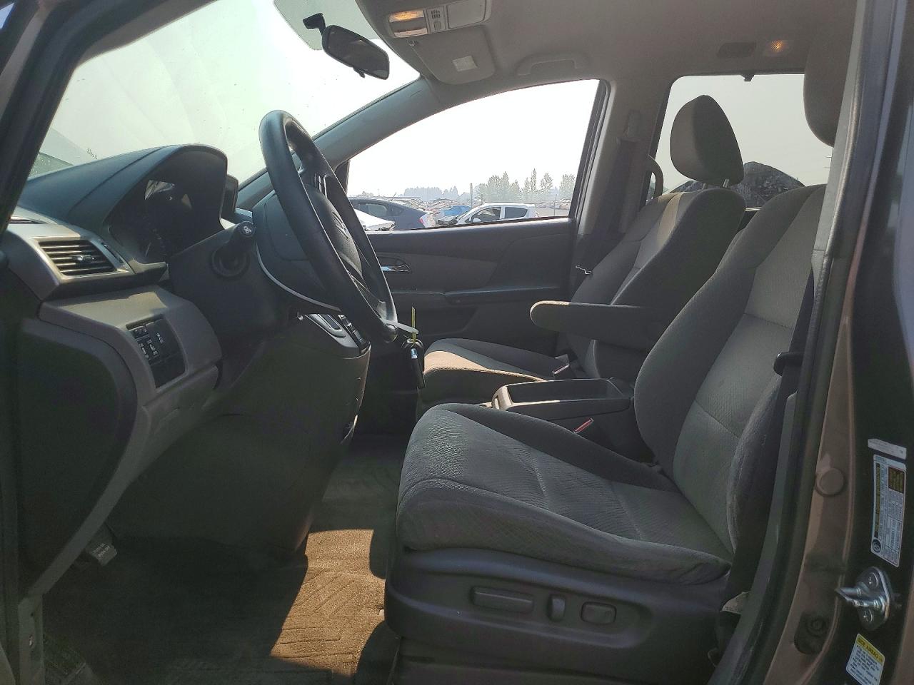 2015 Honda Odyssey Ex Gray vin: 5FNRL5H45FB119305