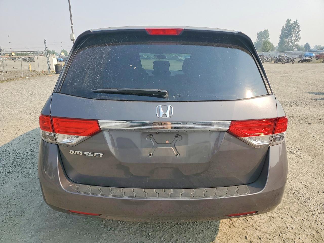 2015 Honda Odyssey Ex Gray vin: 5FNRL5H45FB119305