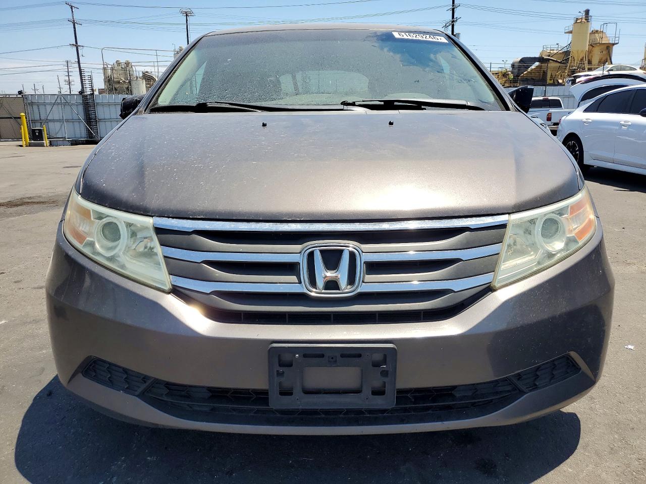 2011 Honda Odyssey Ex Gray vin: 5FNRL5H46BB023130