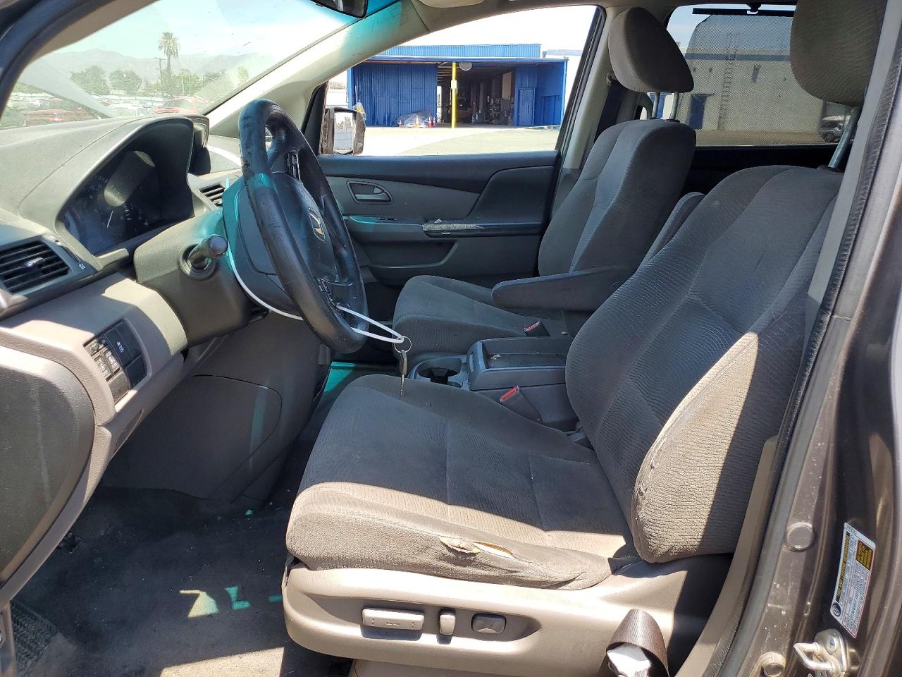 2011 Honda Odyssey Ex Gray vin: 5FNRL5H46BB023130