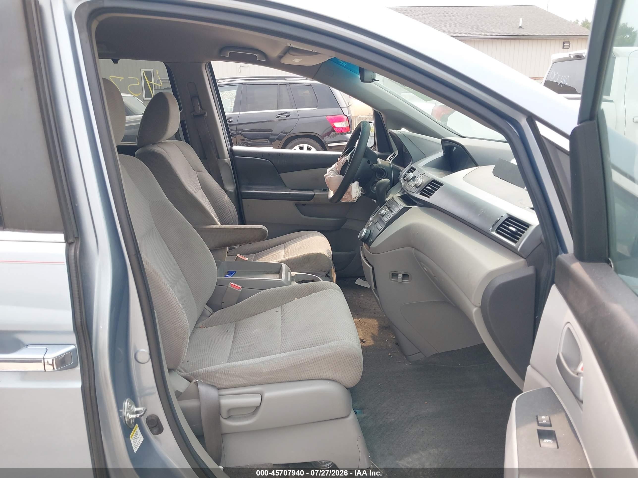 2011 Honda Odyssey Ex Blue vin: 5FNRL5H46BB056208