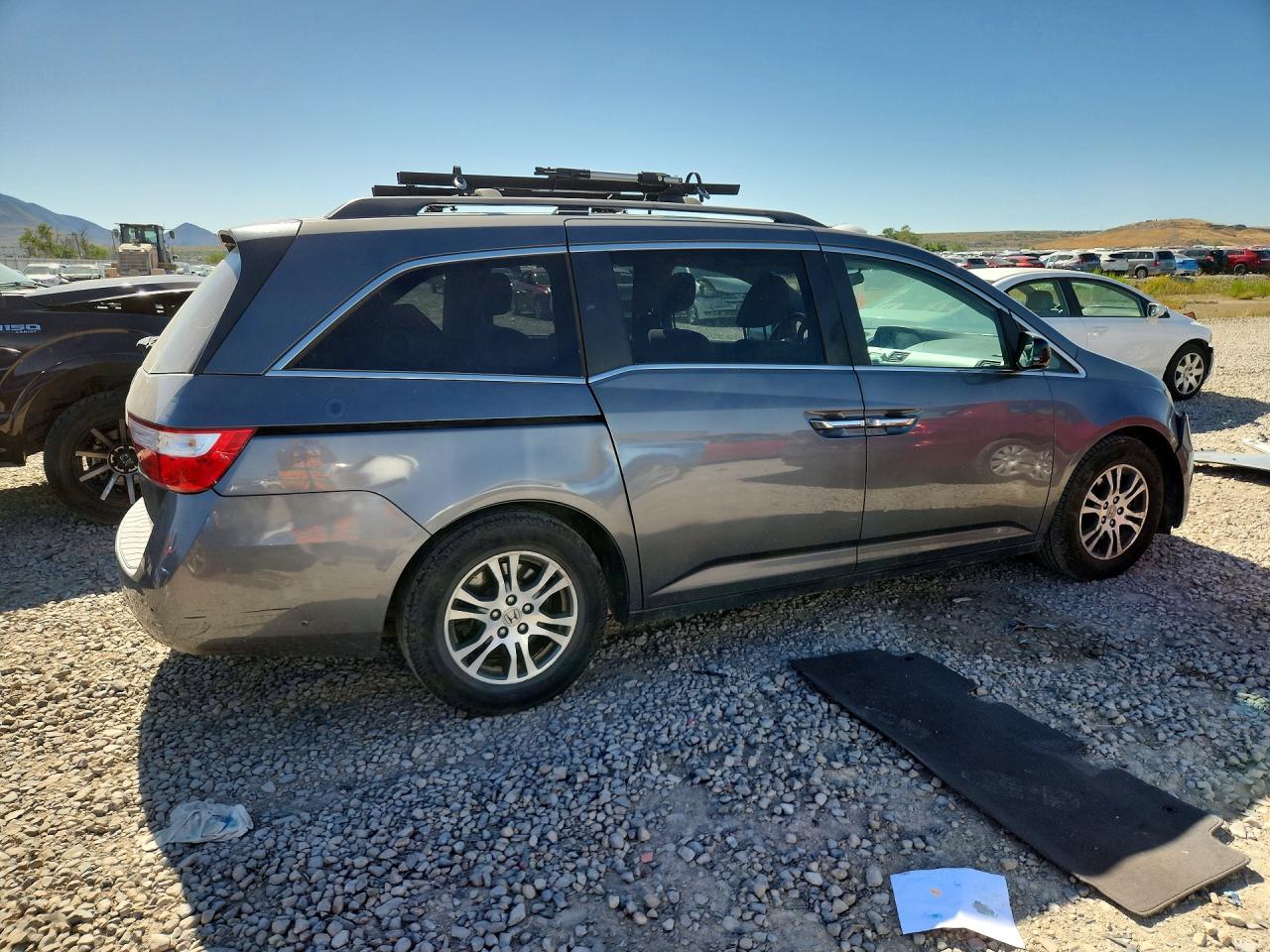 2012 Honda Odyssey Ex Charcoal vin: 5FNRL5H46CB038907