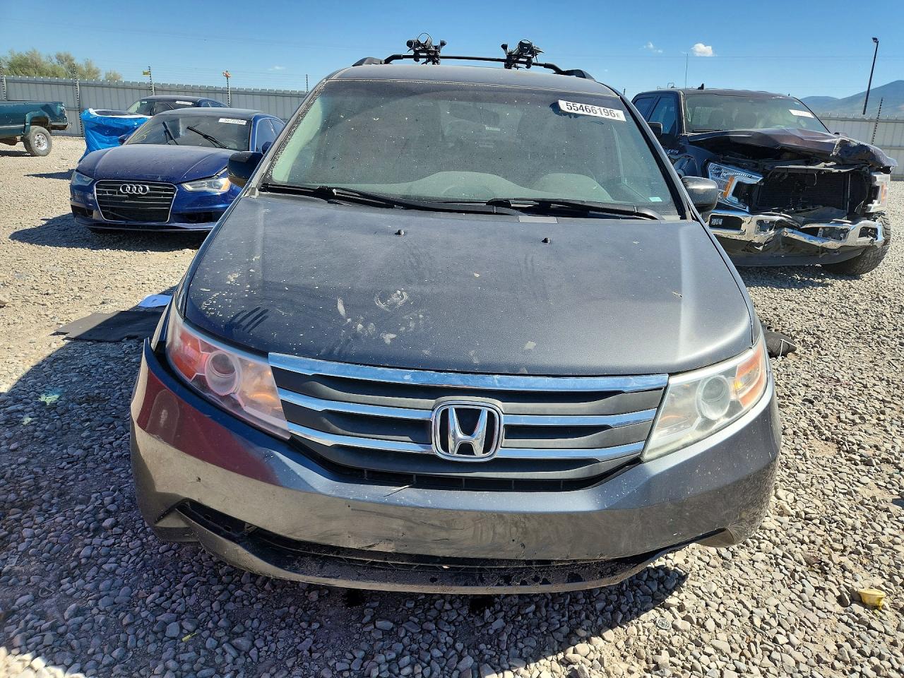 2012 Honda Odyssey Ex Charcoal vin: 5FNRL5H46CB038907