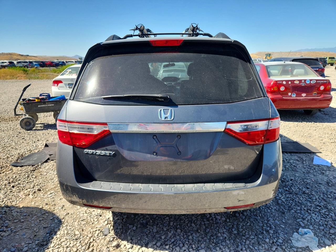 2012 Honda Odyssey Ex Charcoal vin: 5FNRL5H46CB038907