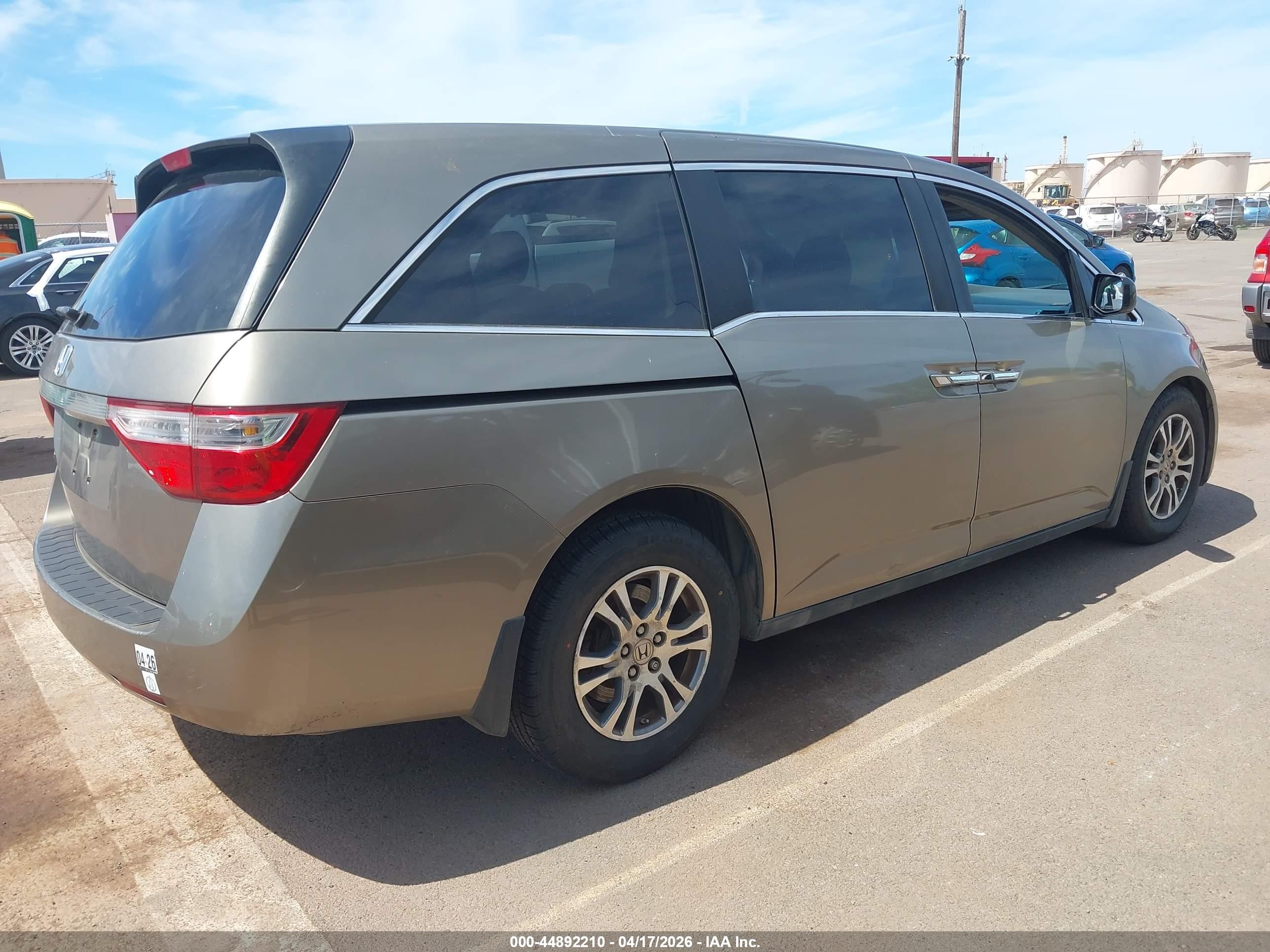 2012 Honda Odyssey Ex Gold vin: 5FNRL5H46CB089095