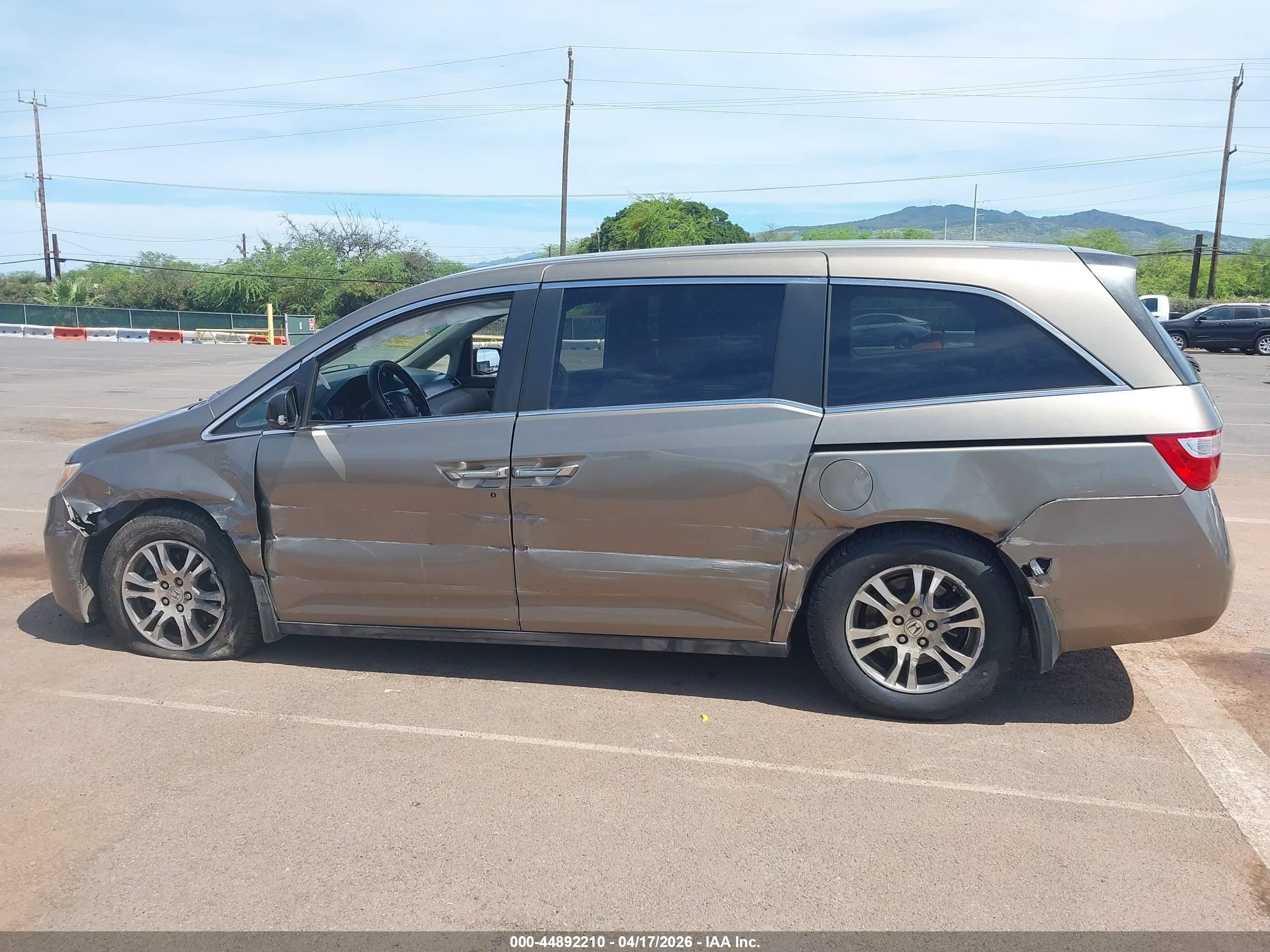 2012 Honda Odyssey Ex Gold vin: 5FNRL5H46CB089095