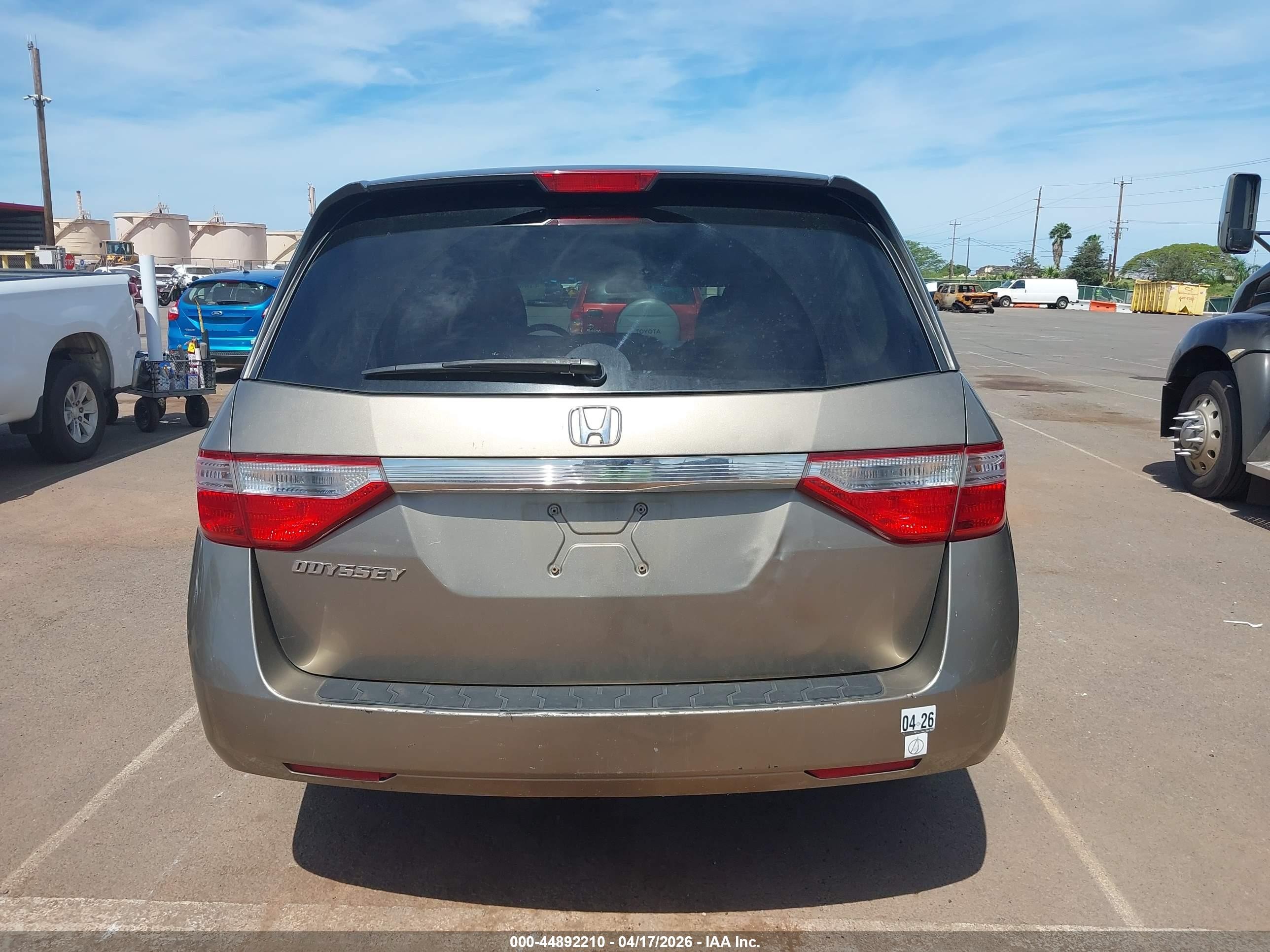 2012 Honda Odyssey Ex Gold vin: 5FNRL5H46CB089095