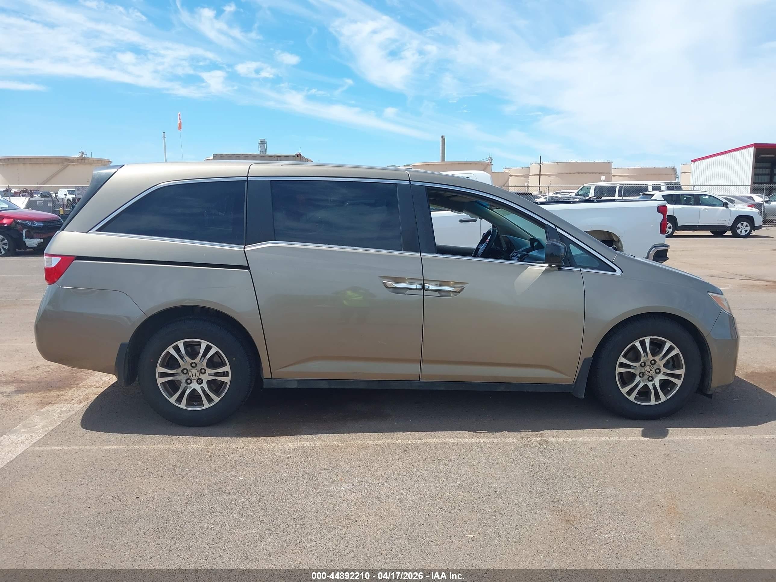 2012 Honda Odyssey Ex Gold vin: 5FNRL5H46CB089095