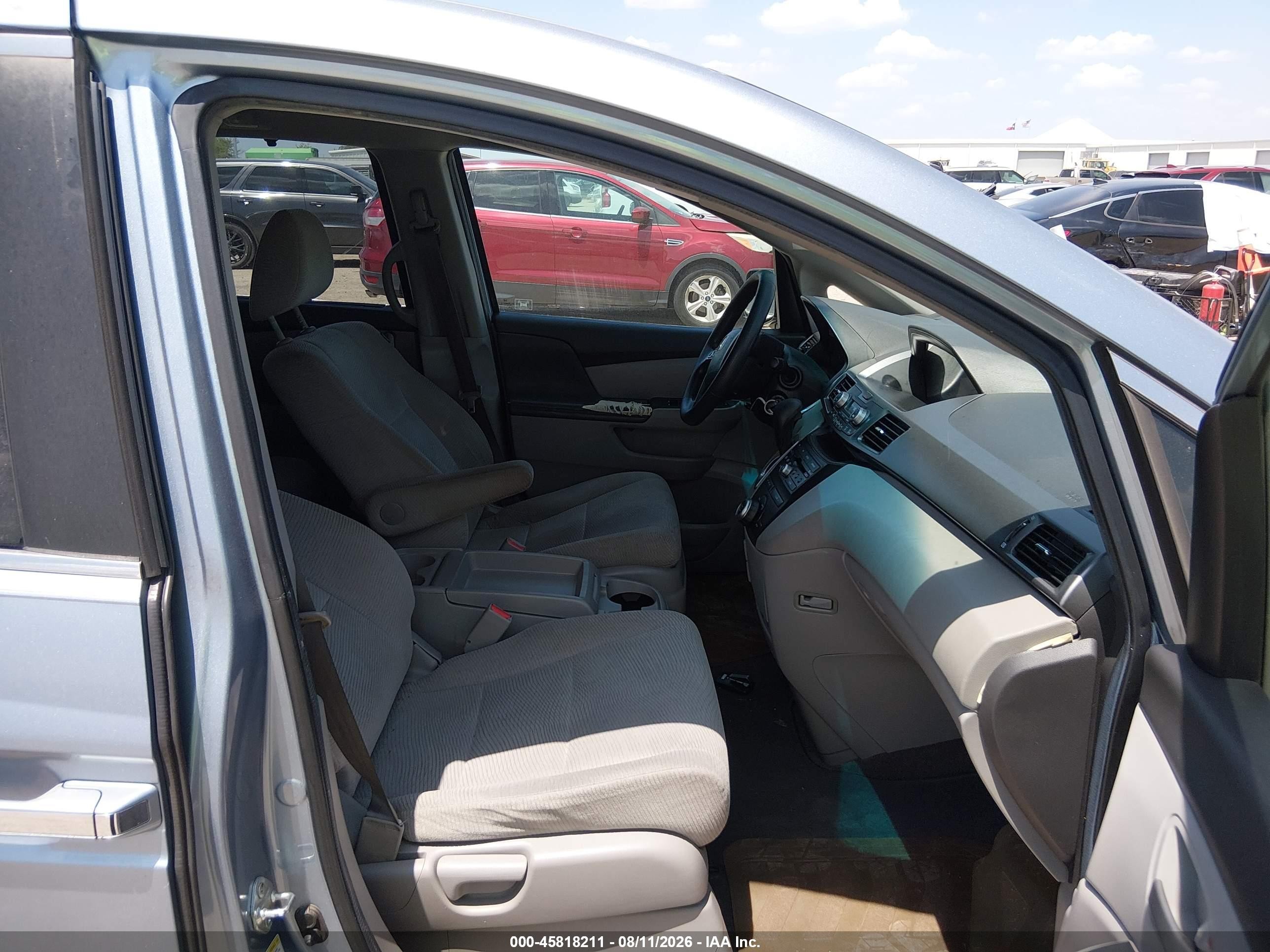 2012 Honda Odyssey Ex Silver vin: 5FNRL5H46CB093373