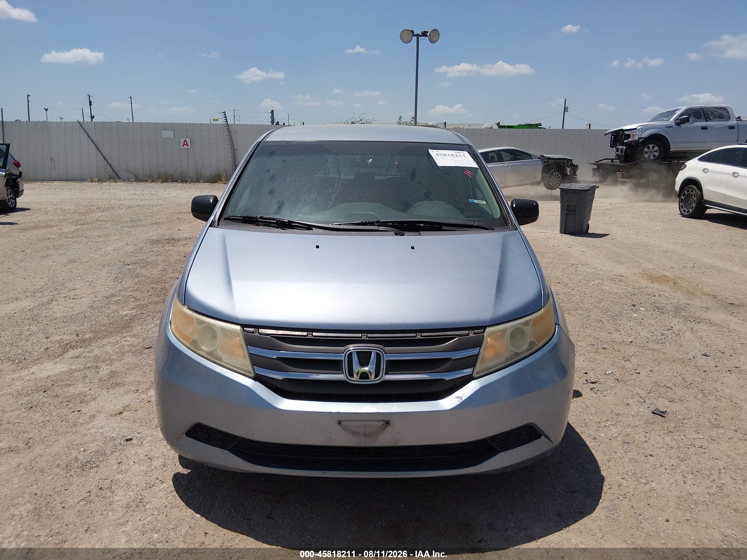 2012 Honda Odyssey Ex Silver vin: 5FNRL5H46CB093373