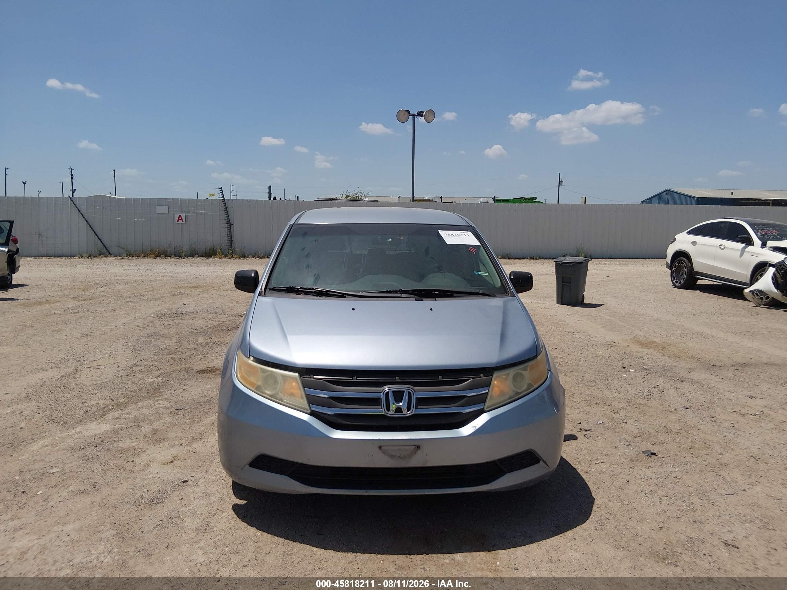 2012 Honda Odyssey Ex Silver vin: 5FNRL5H46CB093373