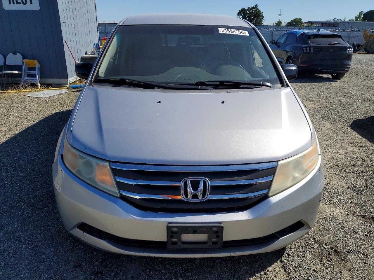 2012 Honda Odyssey Ex Silver vin: 5FNRL5H46CB137663