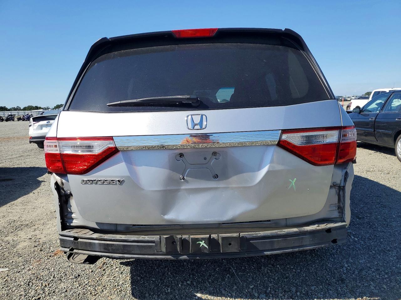 2012 Honda Odyssey Ex Silver vin: 5FNRL5H46CB137663