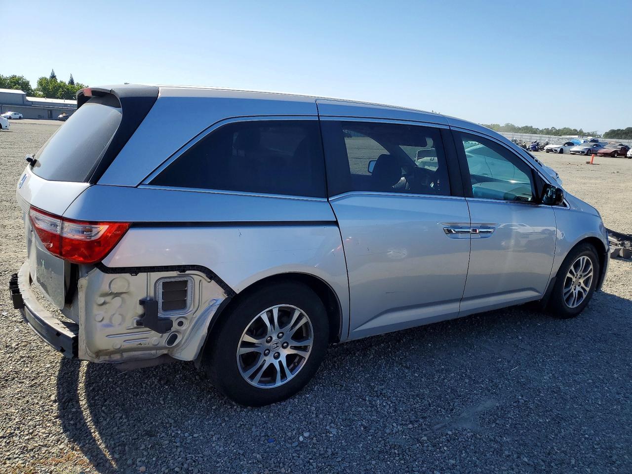 2012 Honda Odyssey Ex Silver vin: 5FNRL5H46CB137663