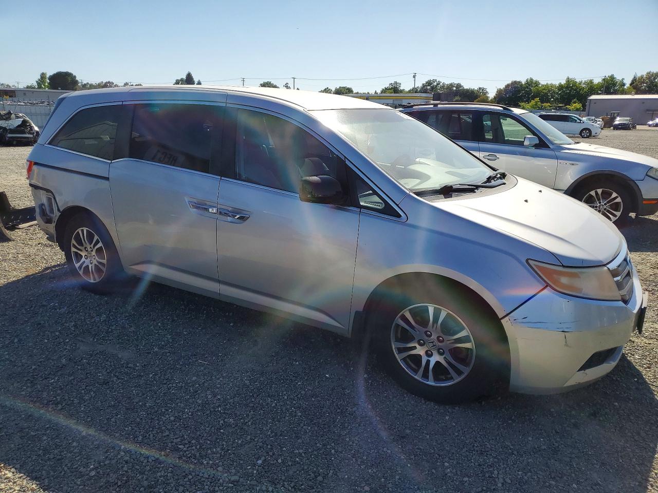 2012 Honda Odyssey Ex Silver vin: 5FNRL5H46CB137663