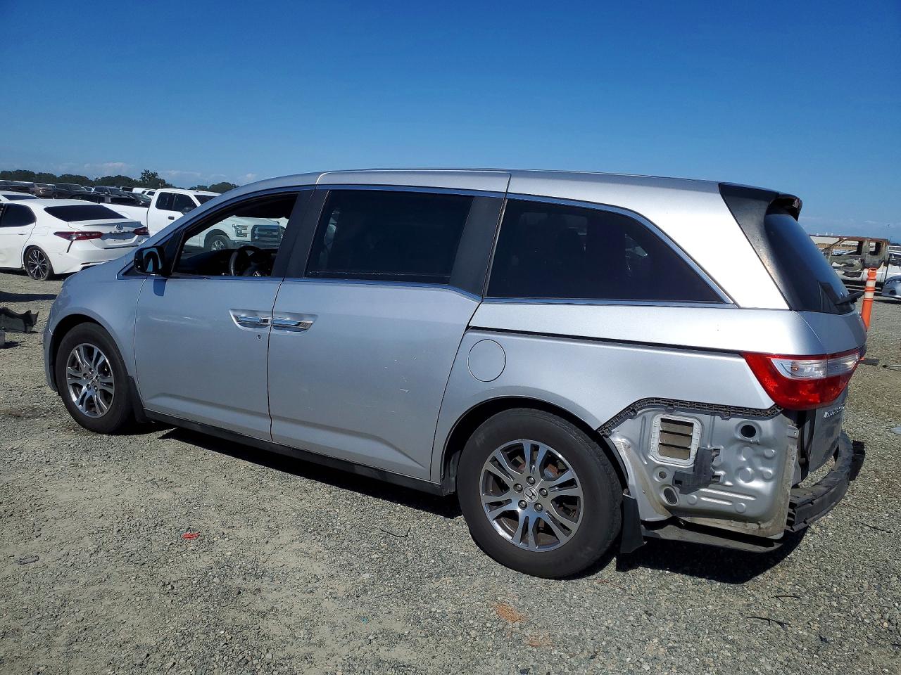 2012 Honda Odyssey Ex Silver vin: 5FNRL5H46CB137663