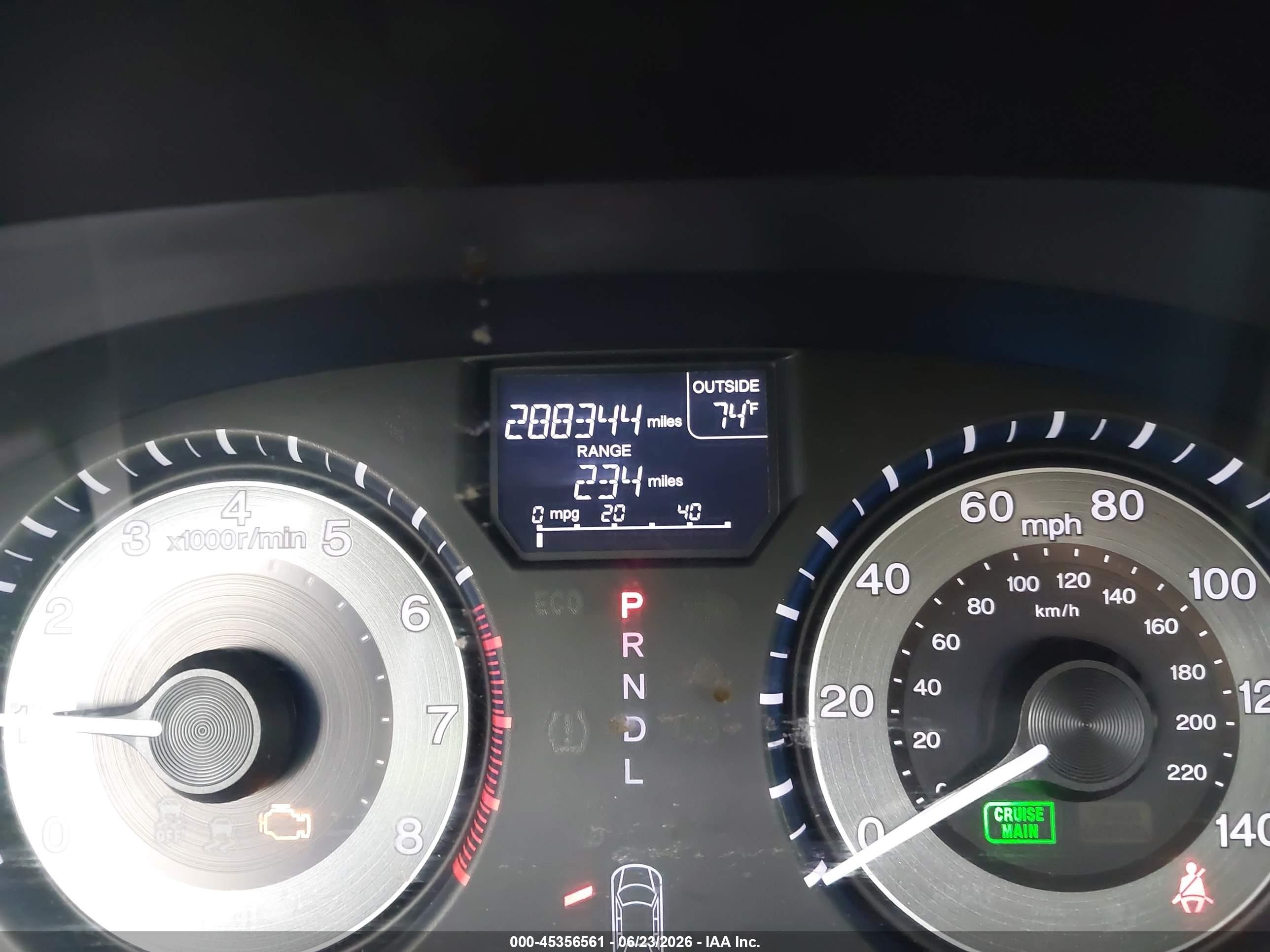 2013 Honda Odyssey Ex Gray vin: 5FNRL5H46DB019470