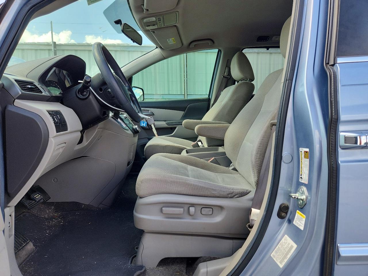 2013 Honda Odyssey Ex Blue vin: 5FNRL5H46DB021588