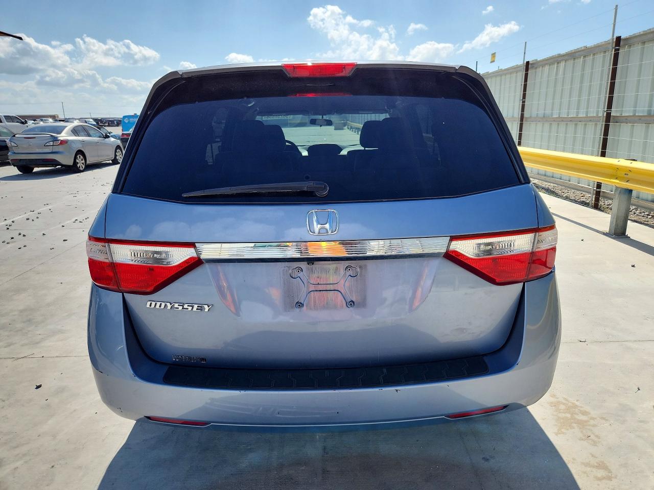 2013 Honda Odyssey Ex Blue vin: 5FNRL5H46DB021588