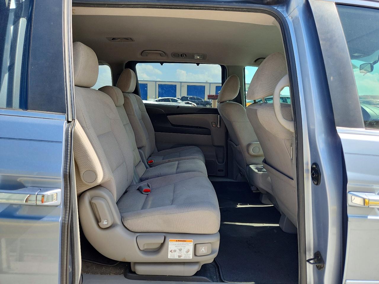 2013 Honda Odyssey Ex Blue vin: 5FNRL5H46DB021588