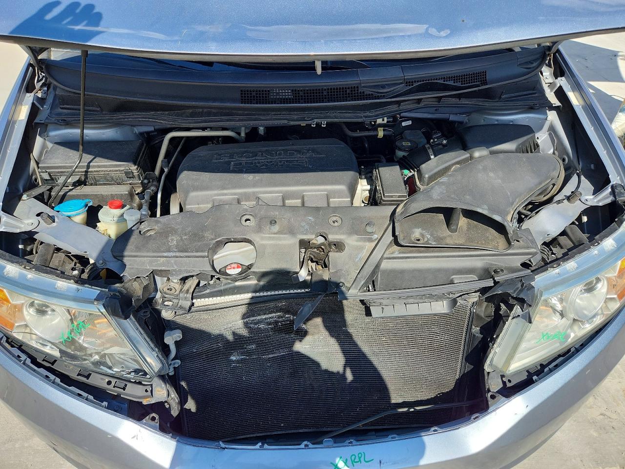 2013 Honda Odyssey Ex Blue vin: 5FNRL5H46DB021588