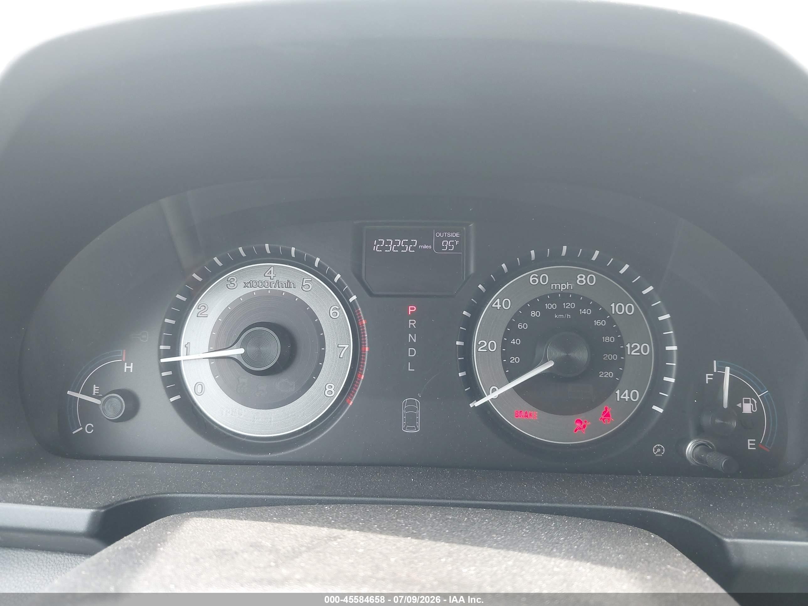 2013 Honda Odyssey Ex Серый vin: 5FNRL5H46DB070774