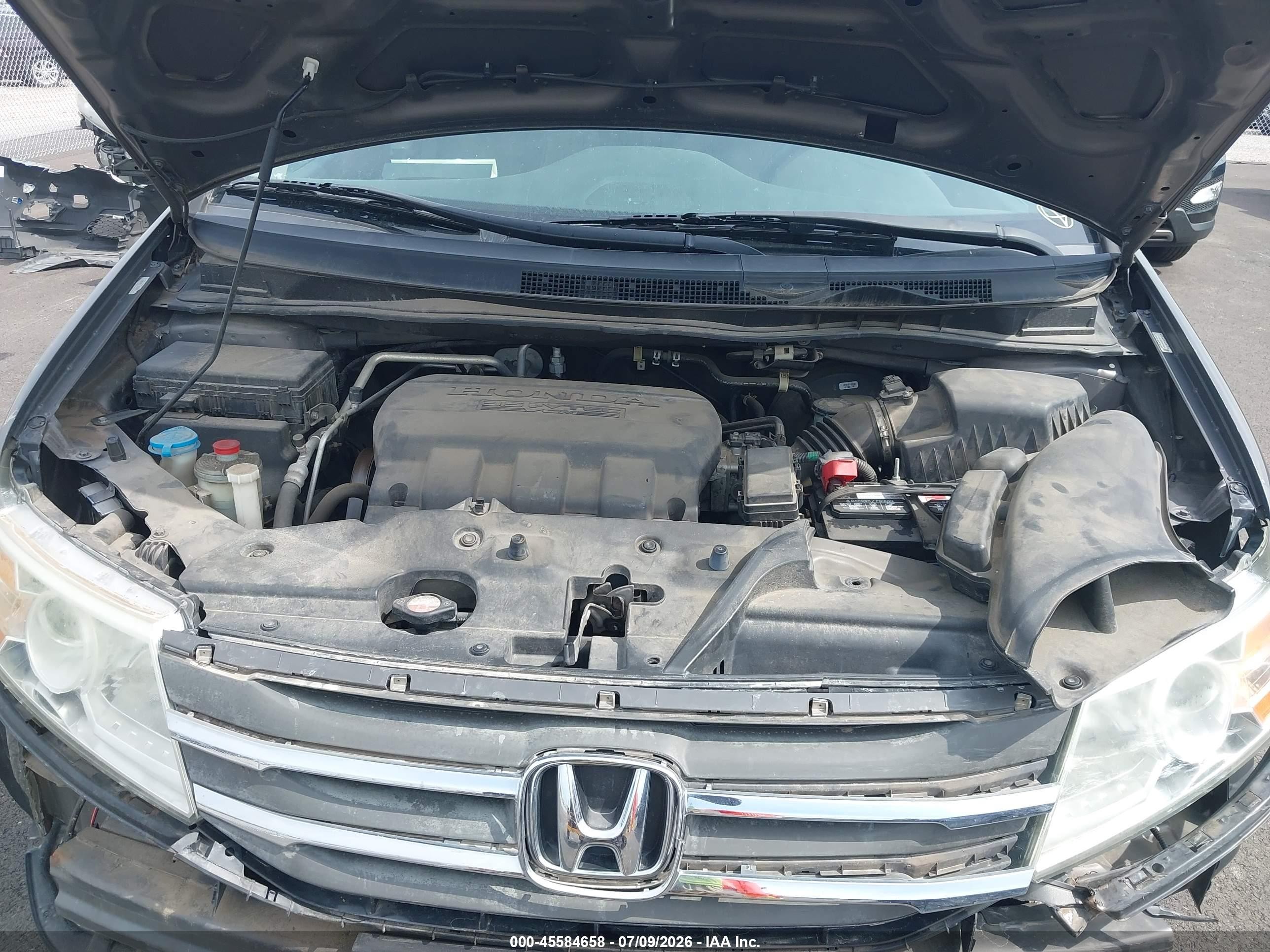 2013 Honda Odyssey Ex Серый vin: 5FNRL5H46DB070774