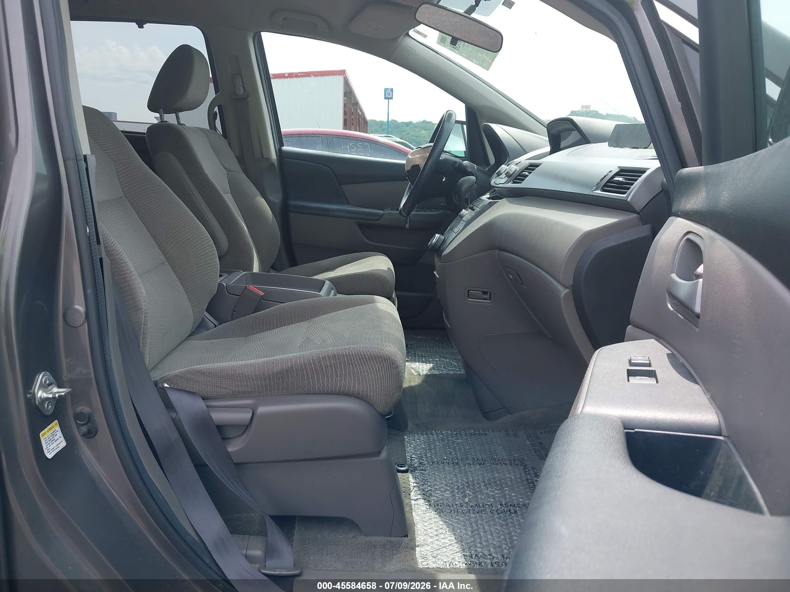 2013 Honda Odyssey Ex Серый vin: 5FNRL5H46DB070774