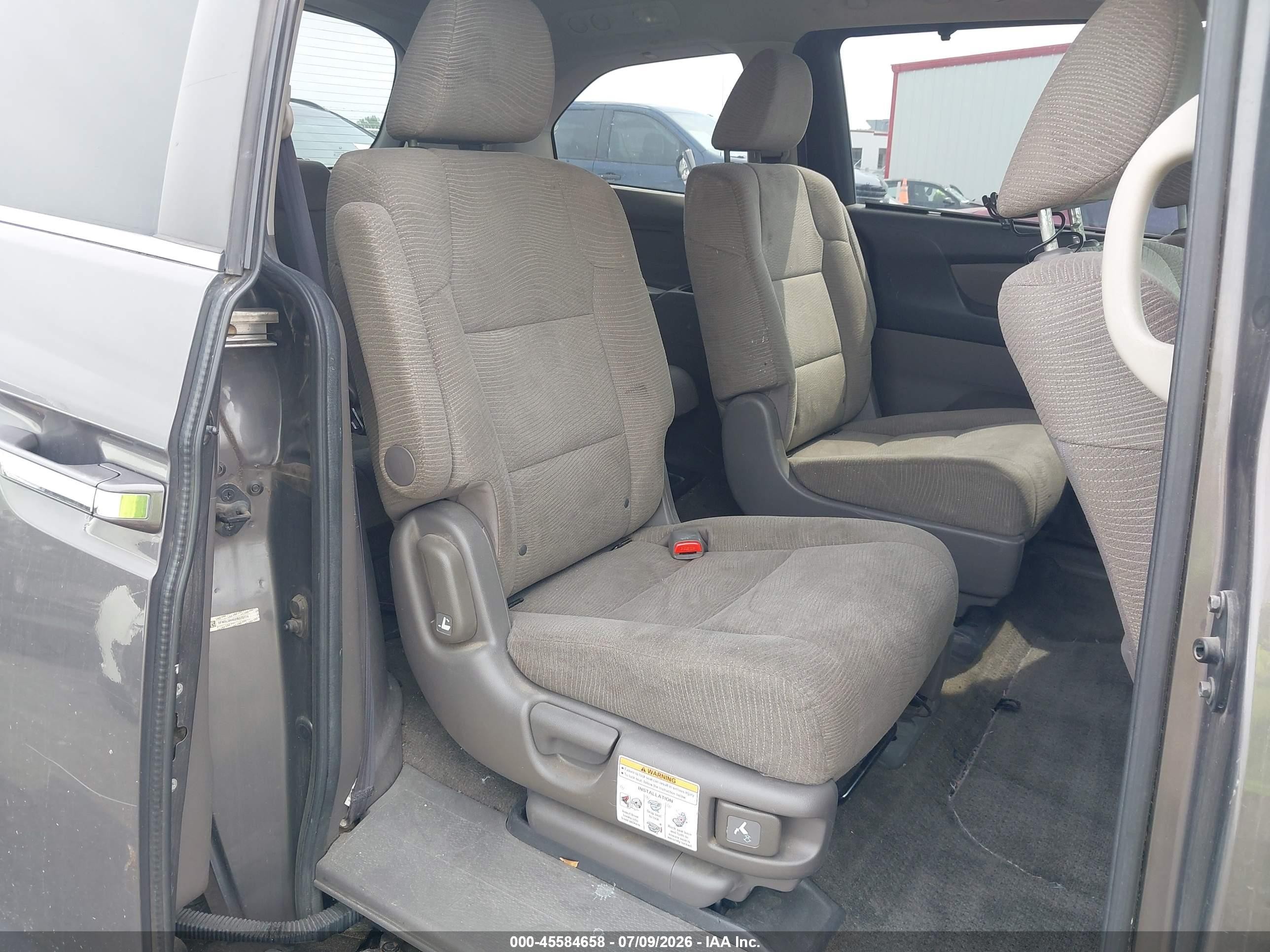 2013 Honda Odyssey Ex Серый vin: 5FNRL5H46DB070774