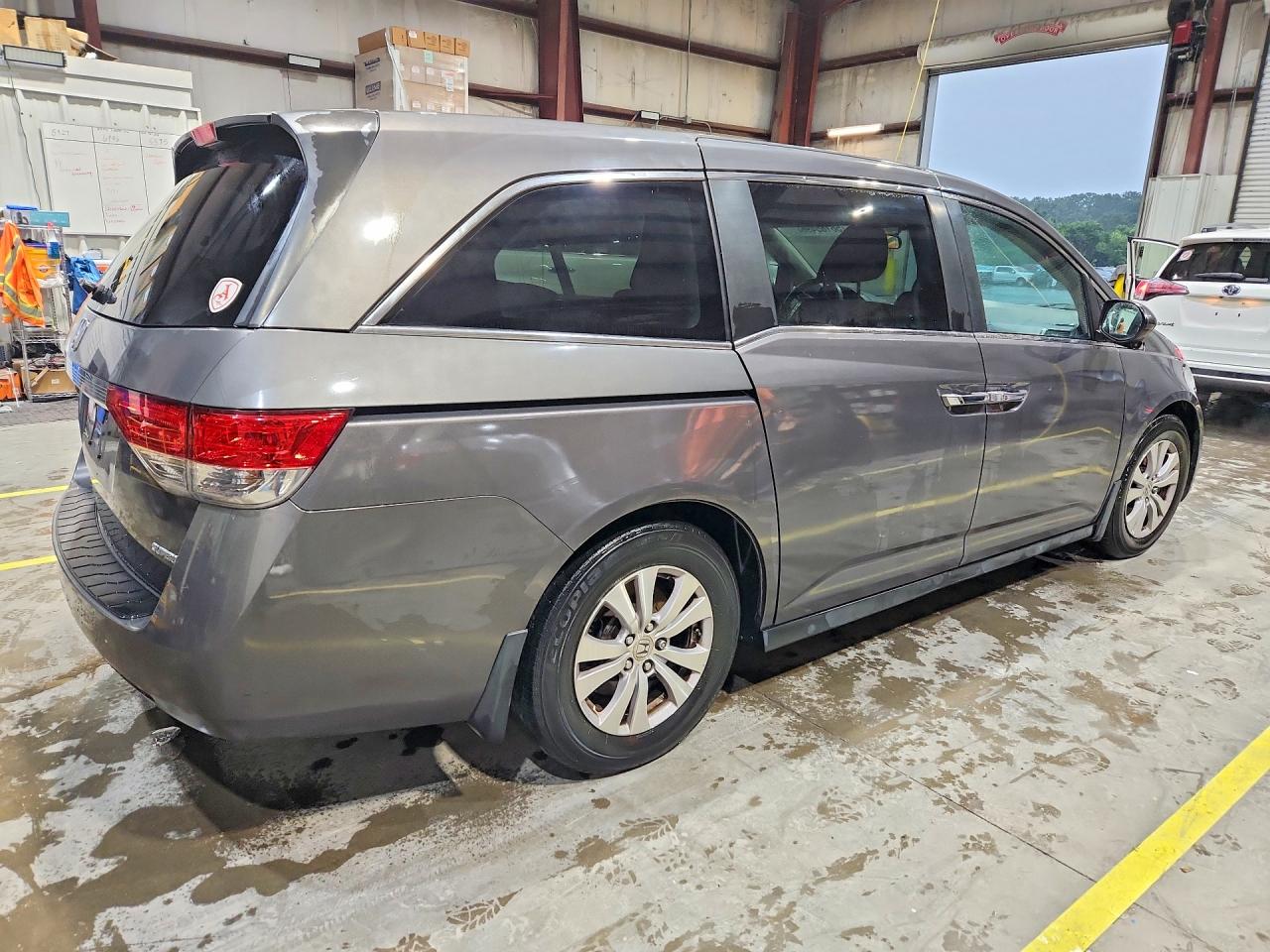 2014 Honda Odyssey Ex Gray vin: 5FNRL5H46EB030020