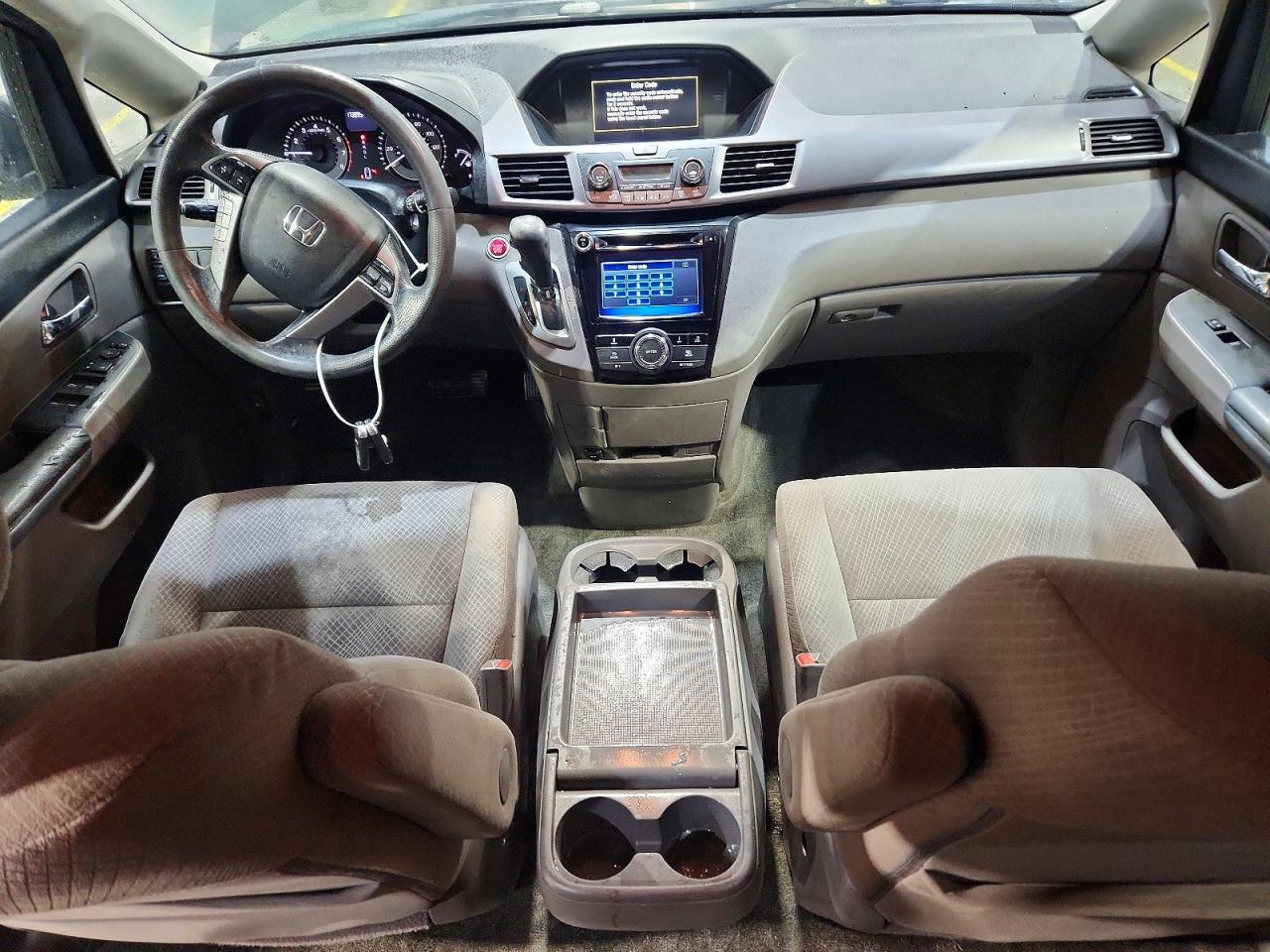 2014 Honda Odyssey Ex Gray vin: 5FNRL5H46EB030020