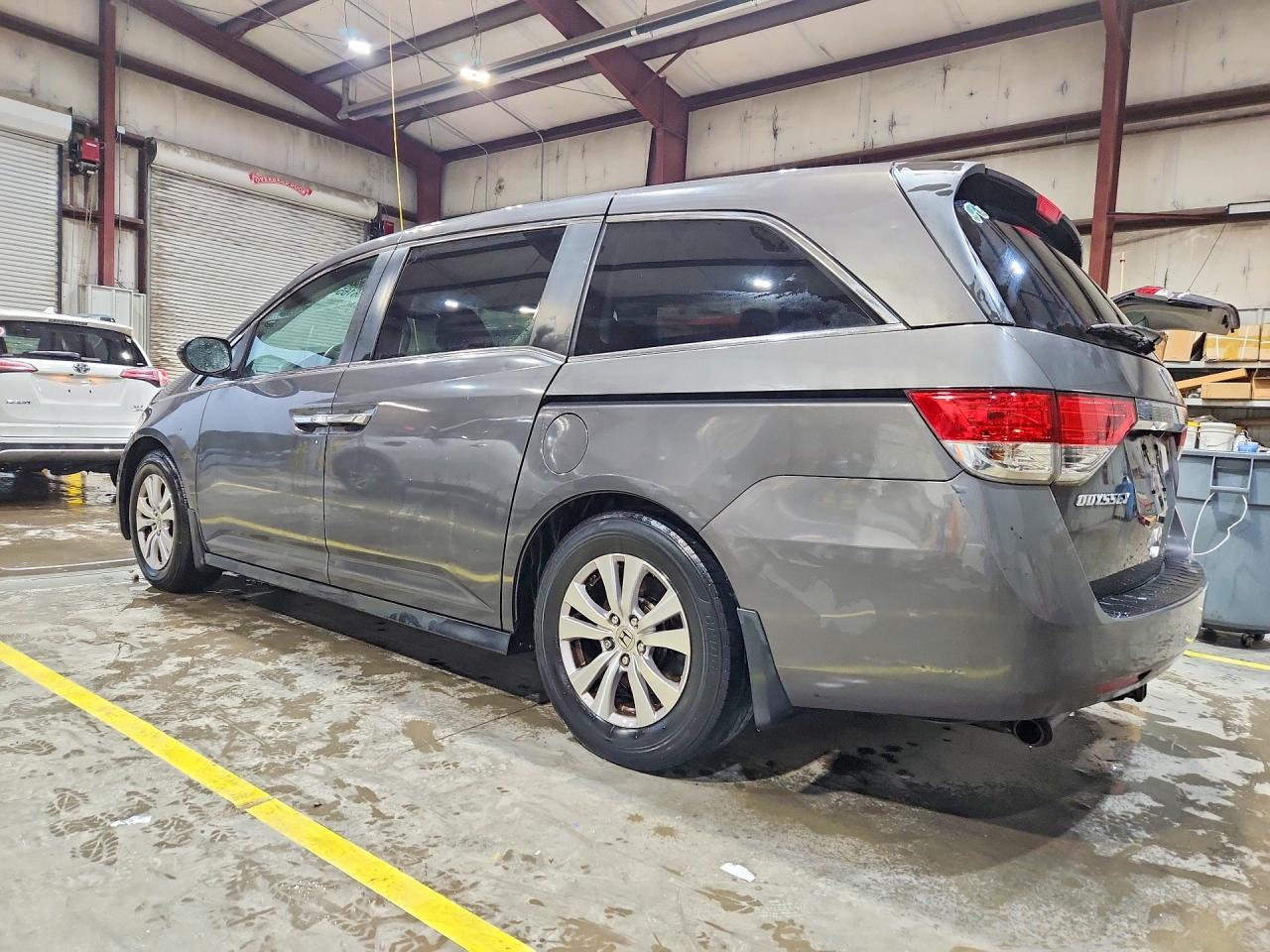 2014 Honda Odyssey Ex Gray vin: 5FNRL5H46EB030020