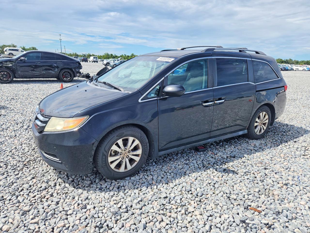2014 Honda Odyssey Ex Black vin: 5FNRL5H46EB509800