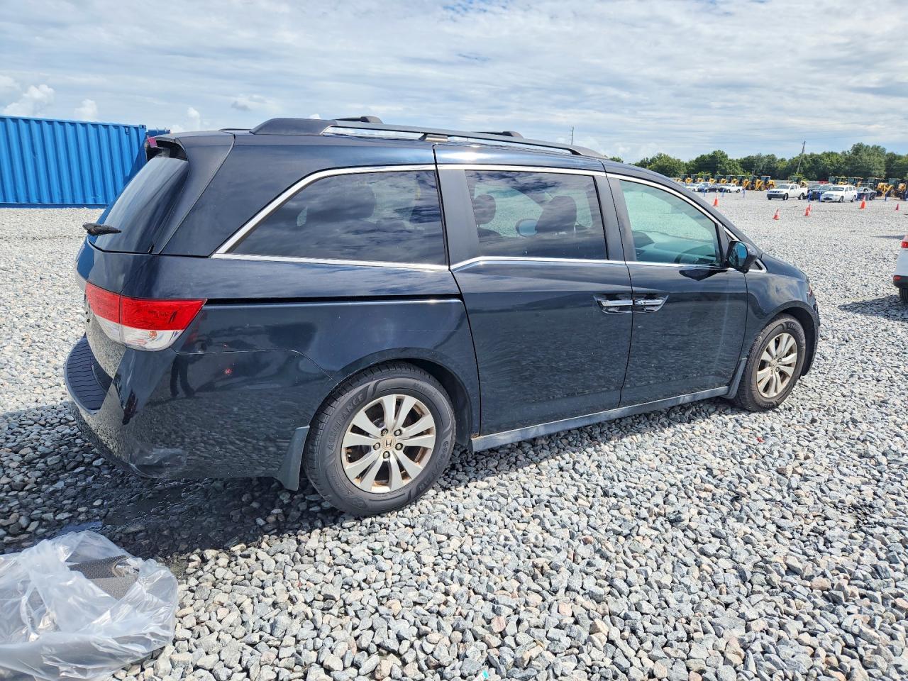 2014 Honda Odyssey Ex Black vin: 5FNRL5H46EB509800