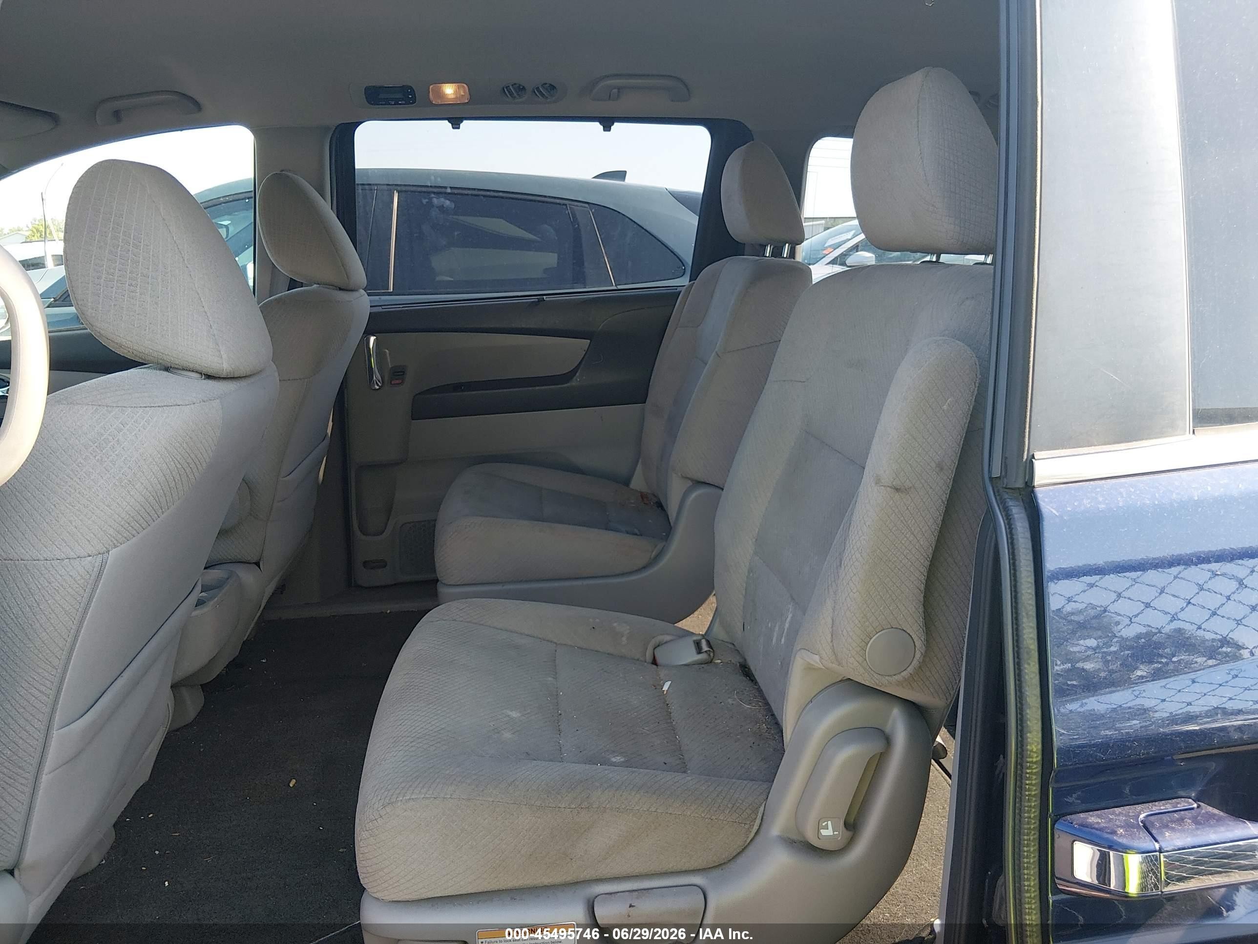 2015 Honda Odyssey Ex Blue vin: 5FNRL5H46FB080529