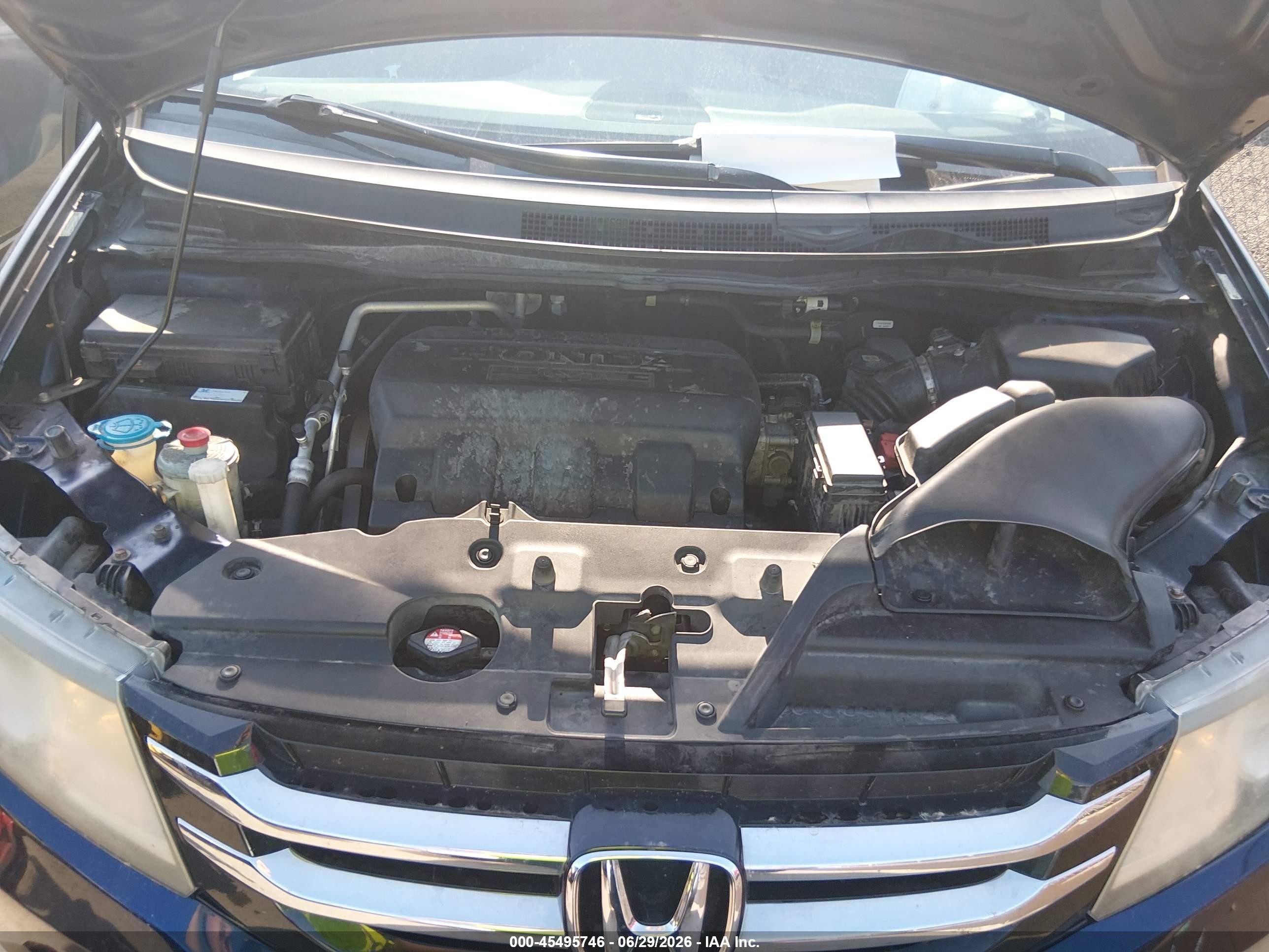 2015 Honda Odyssey Ex Blue vin: 5FNRL5H46FB080529