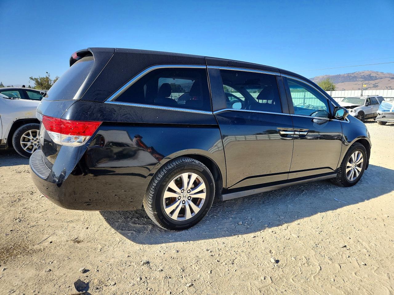 2015 Honda Odyssey Ex Black vin: 5FNRL5H46FB095550