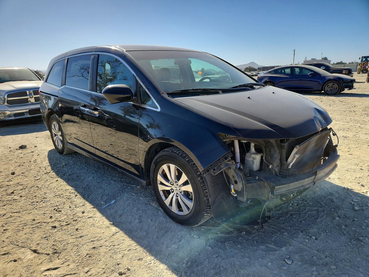 2015 Honda Odyssey Ex Black vin: 5FNRL5H46FB095550