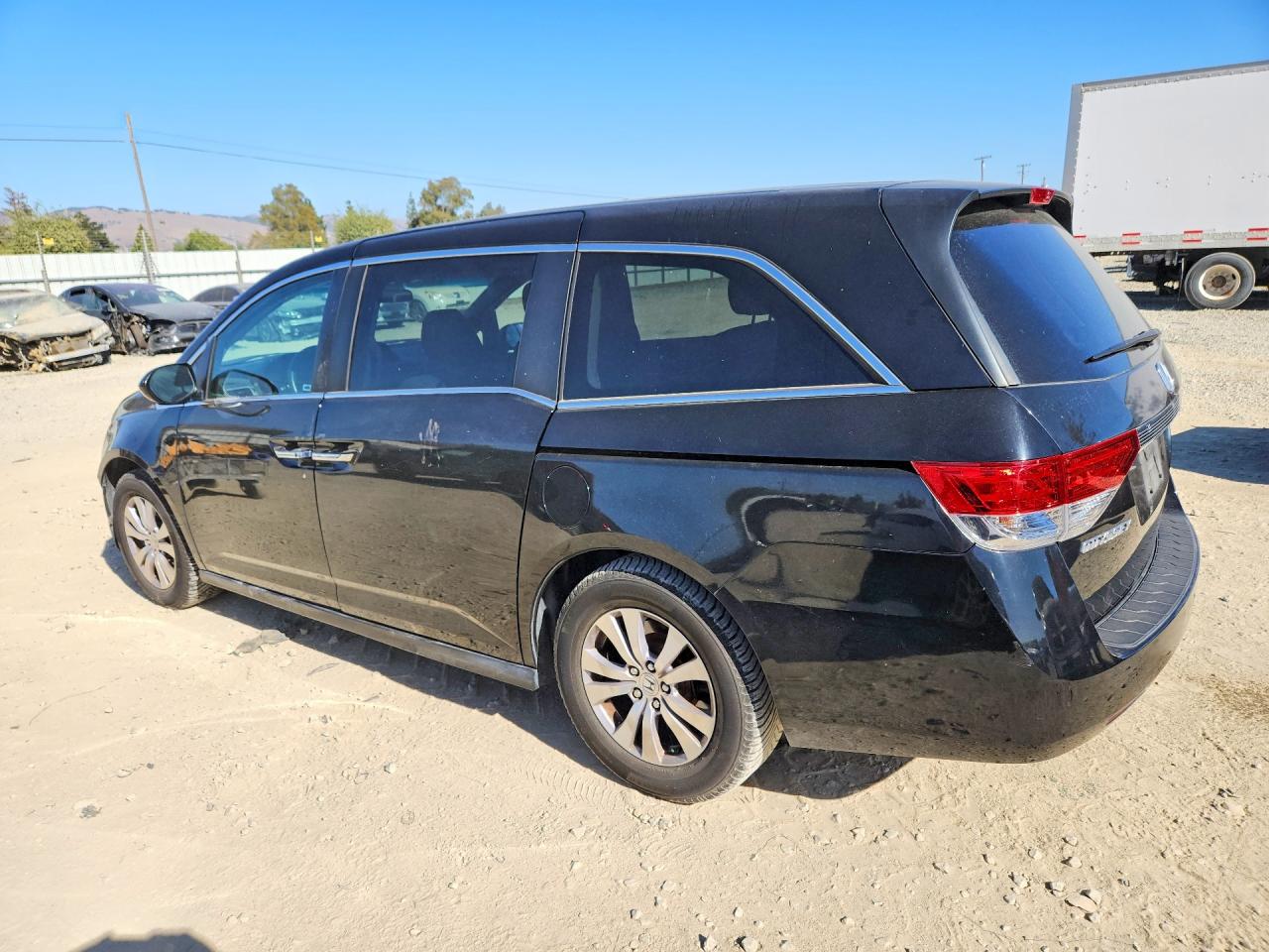 2015 Honda Odyssey Ex Black vin: 5FNRL5H46FB095550