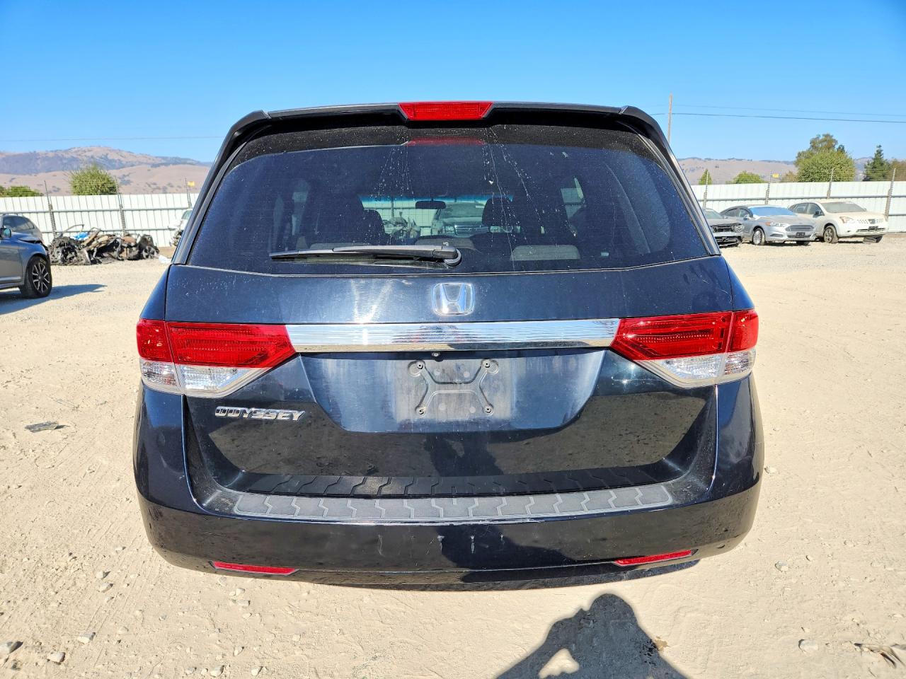 2015 Honda Odyssey Ex Black vin: 5FNRL5H46FB095550