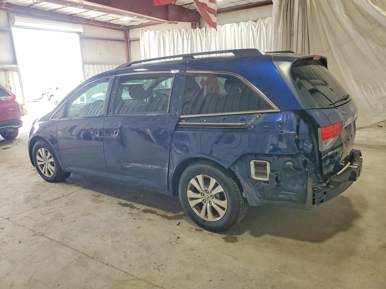 2015 Honda Odyssey Ex Синий vin: 5FNRL5H46FB114873
