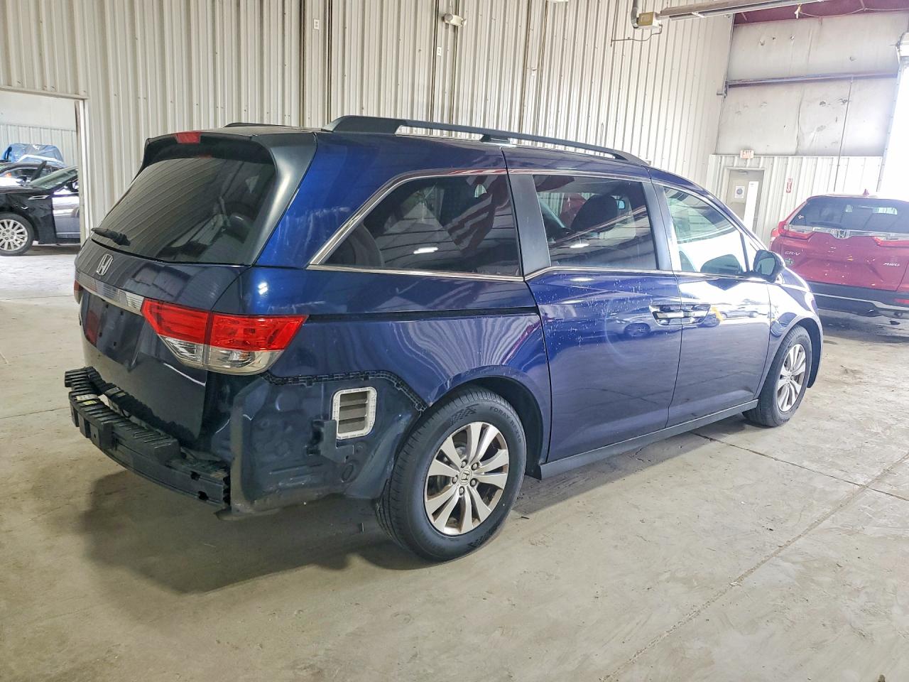 2015 Honda Odyssey Ex Синий vin: 5FNRL5H46FB114873