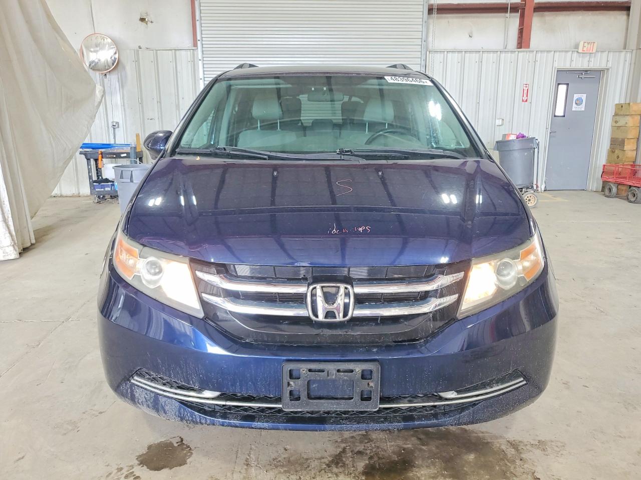 2015 Honda Odyssey Ex Синий vin: 5FNRL5H46FB114873