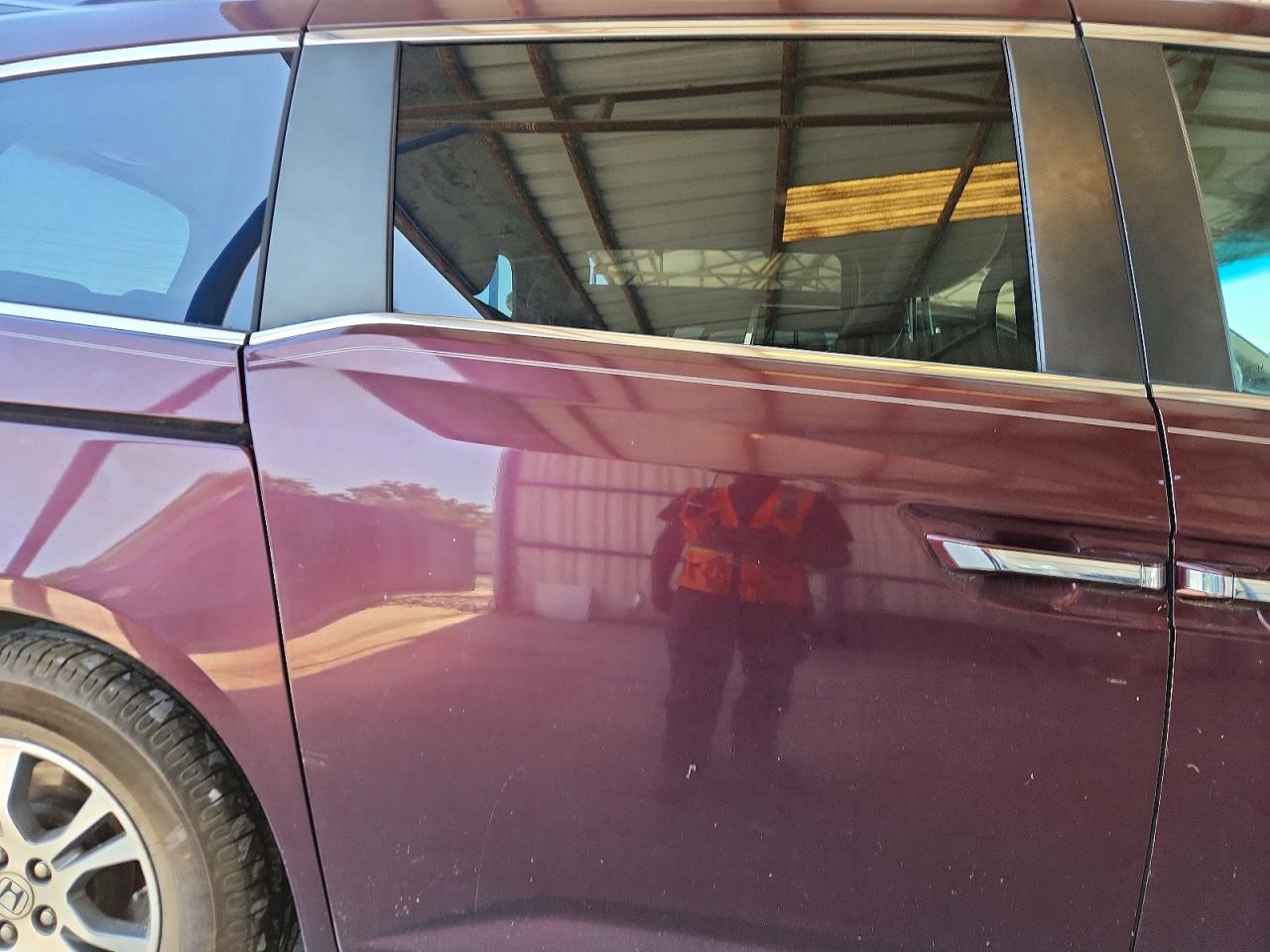2011 Honda Odyssey Ex Burgundy vin: 5FNRL5H47BB003713