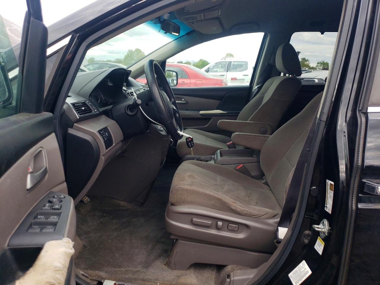 2011 Honda Odyssey Ex Черный vin: 5FNRL5H47BB006515