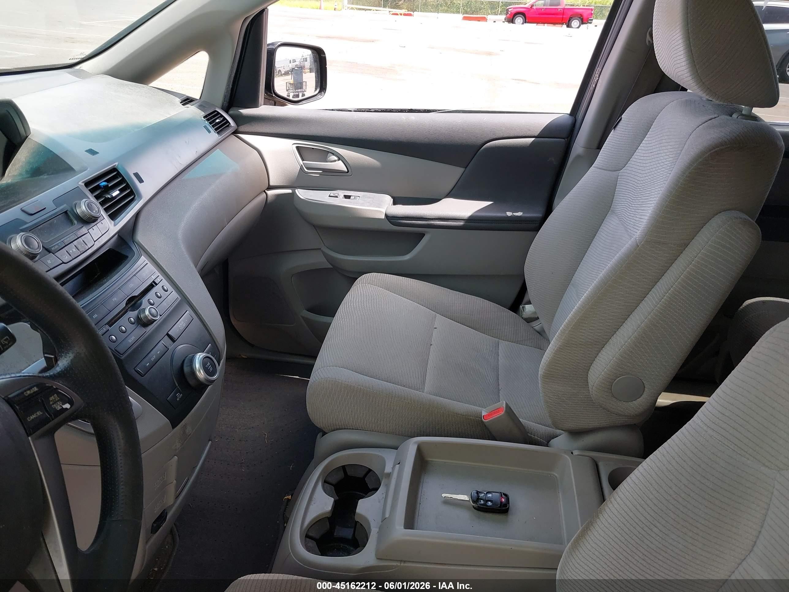 2011 Honda Odyssey Ex Gray vin: 5FNRL5H47BB094899