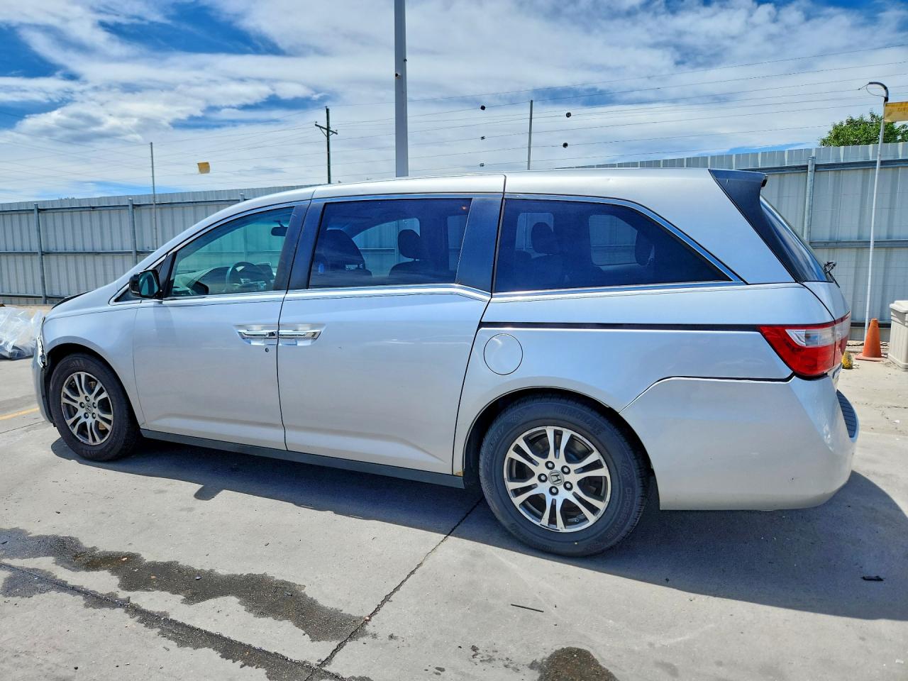 2012 Honda Odyssey Ex Silver vin: 5FNRL5H47CB008895