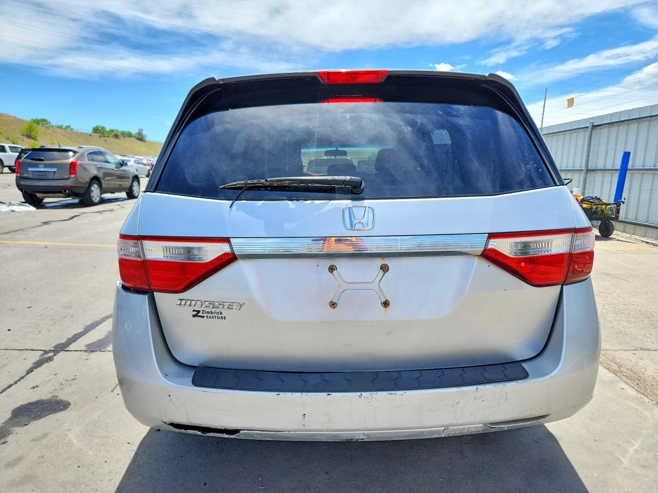 2012 Honda Odyssey Ex Silver vin: 5FNRL5H47CB008895