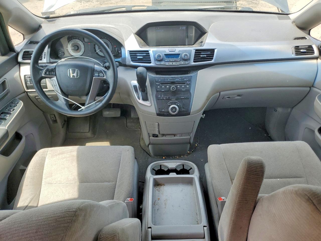 2012 Honda Odyssey Ex Gray vin: 5FNRL5H47CB016737