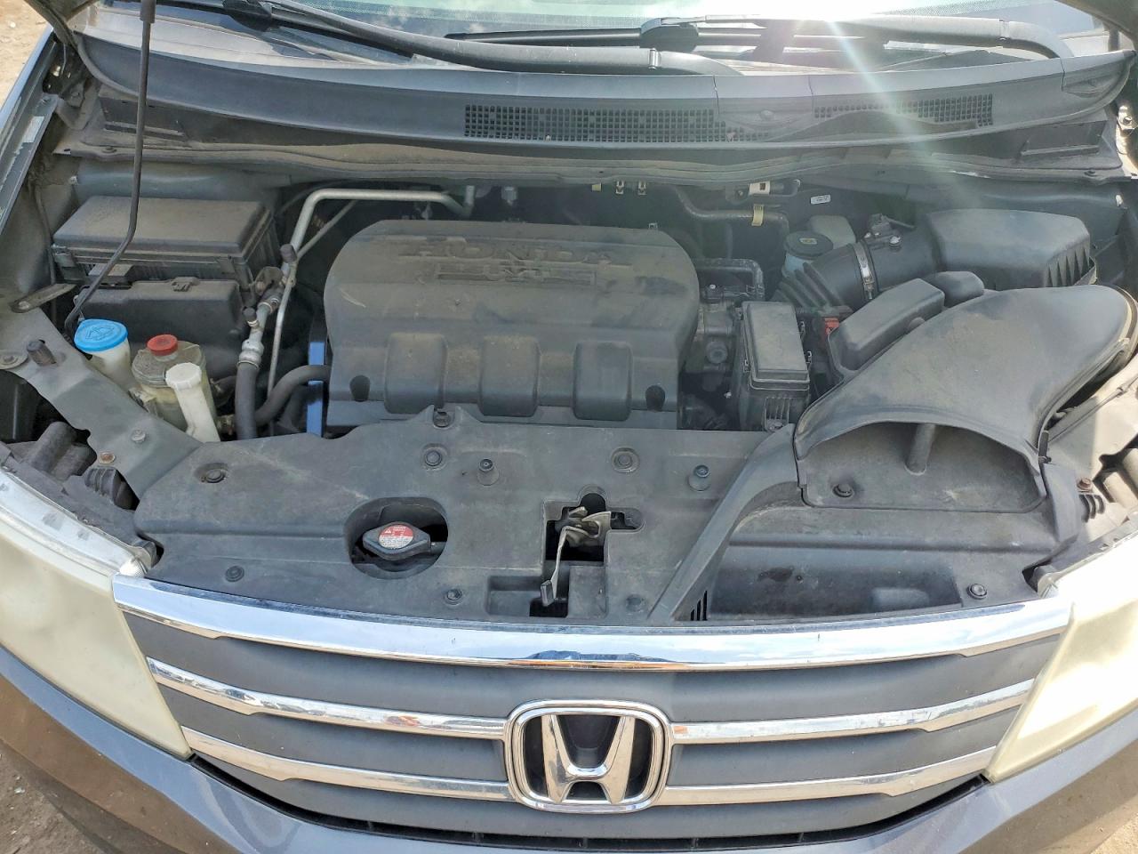 2012 Honda Odyssey Ex Gray vin: 5FNRL5H47CB016737